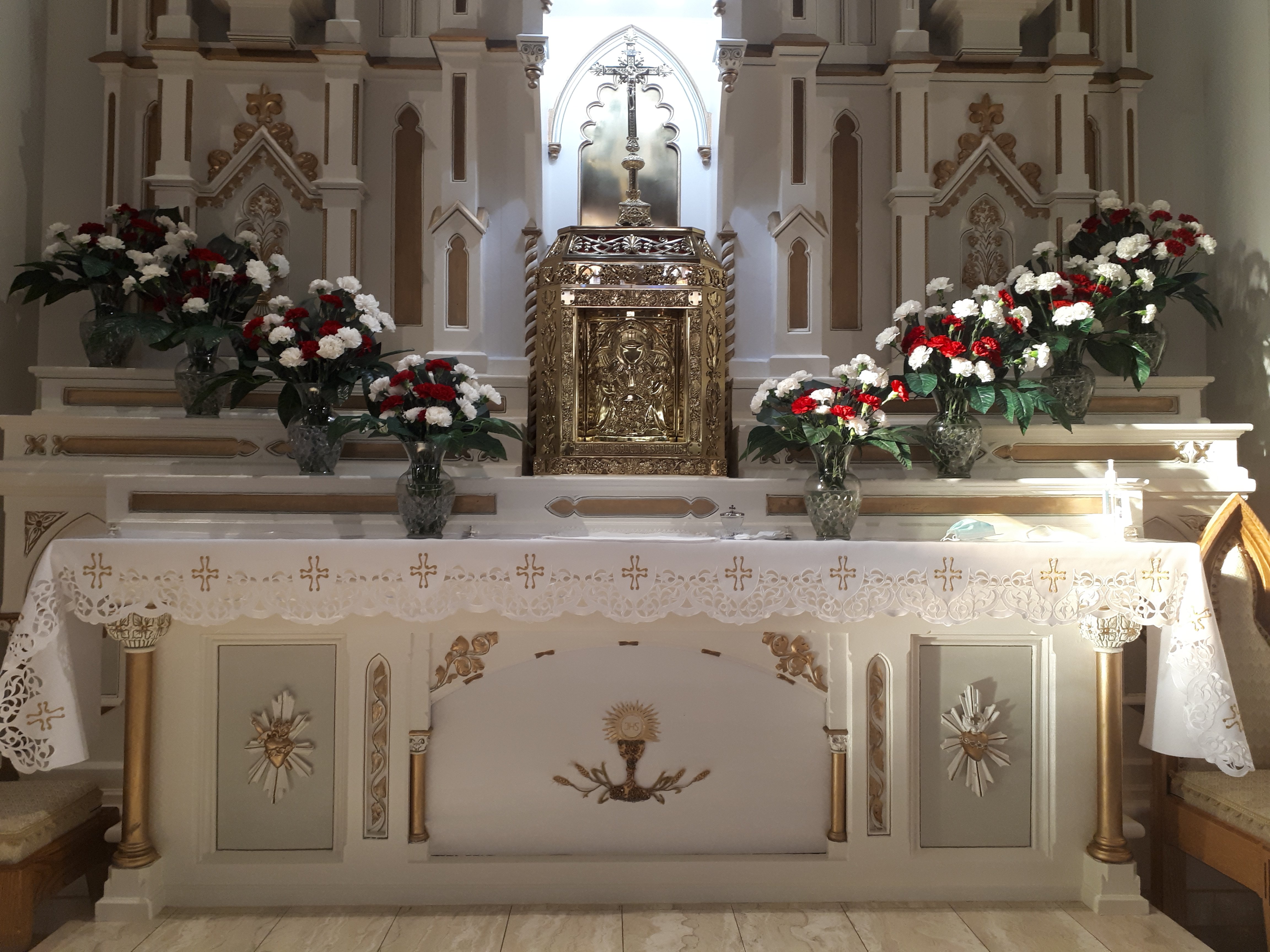 Tabernacle at main altar